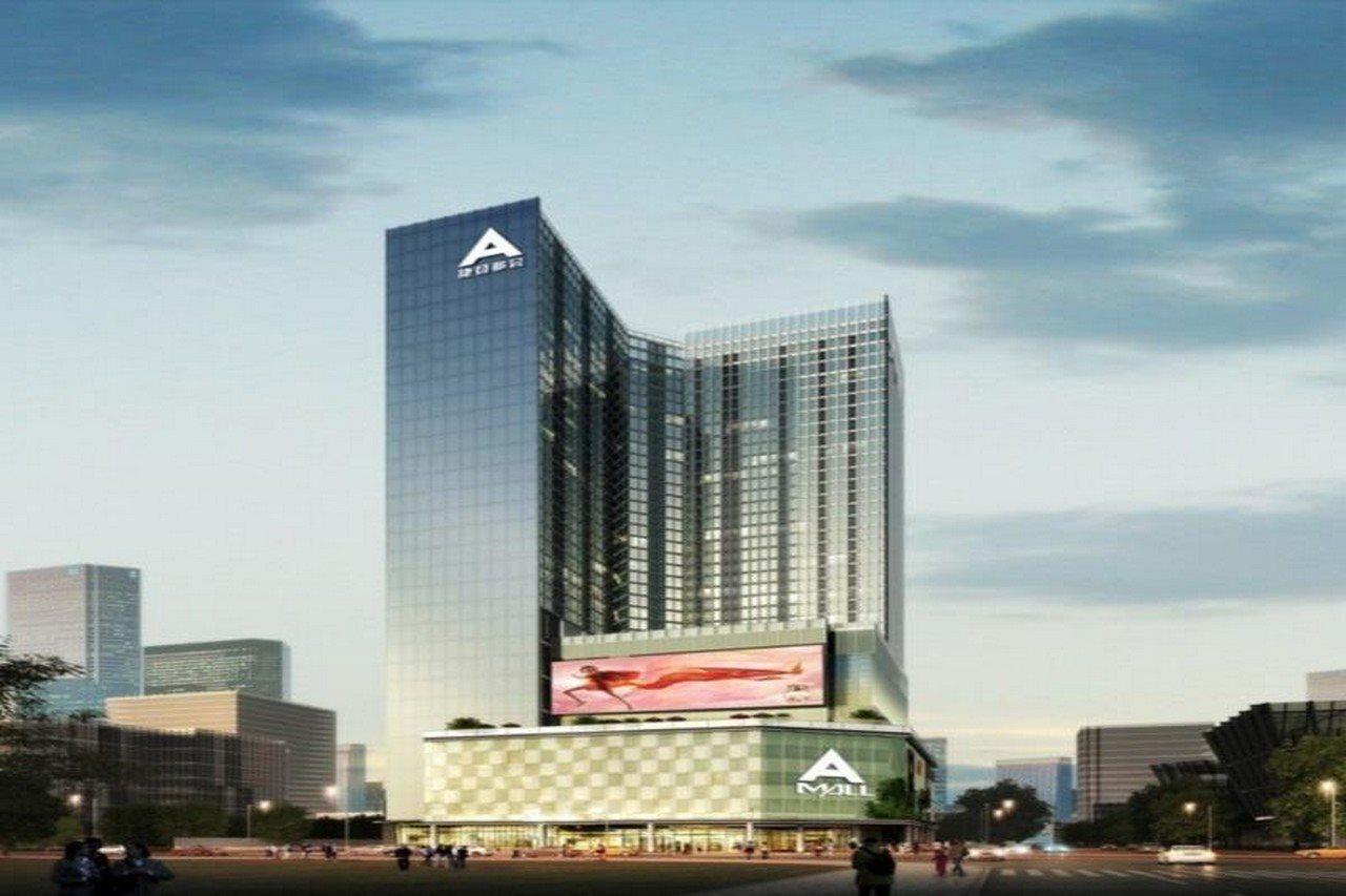Aoyou International Apartment Hotel A Mall Brunch Guangzhou Buitenkant foto
