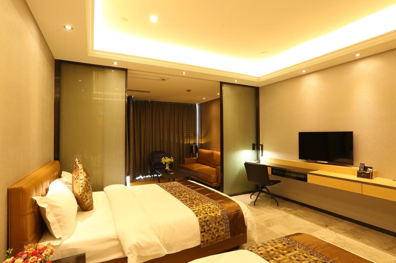 Aoyou International Apartment Hotel A Mall Brunch Guangzhou Buitenkant foto
