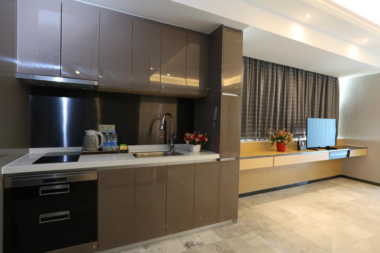 Aoyou International Apartment Hotel A Mall Brunch Guangzhou Buitenkant foto