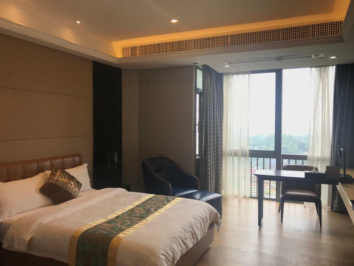 Aoyou International Apartment Hotel A Mall Brunch Guangzhou Buitenkant foto